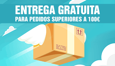 Entrega Gratuita para pedidos superiores a 100€